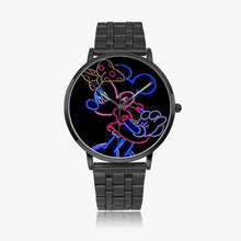 Load image into Gallery viewer, Ti Amo I love you - Exclusive Brand - Minnie Mouse - Designer Instafamous Steel Strap Quartz Watch
