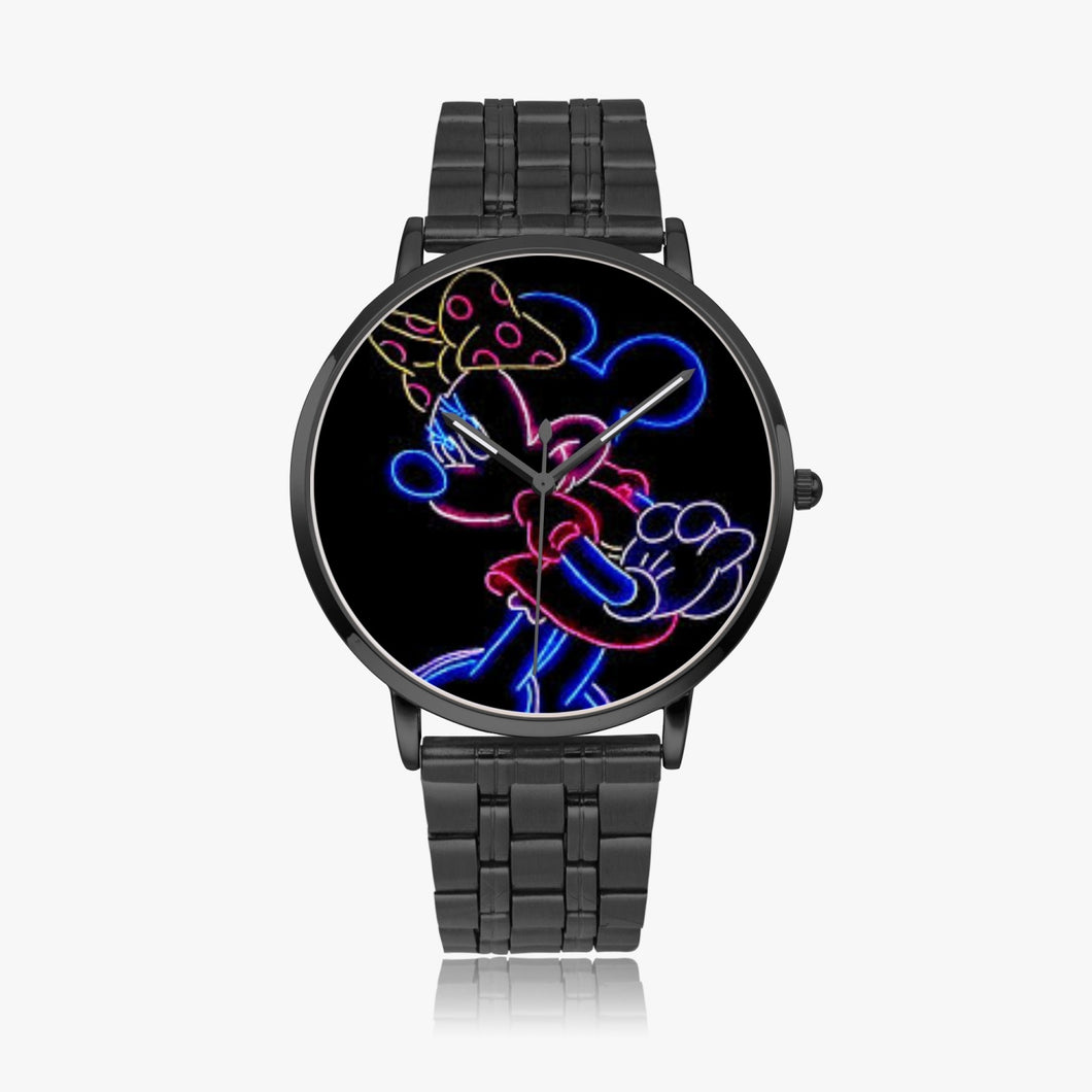 Ti Amo I love you - Exclusive Brand - Minnie Mouse - Designer Instafamous Steel Strap Quartz Watch