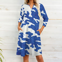 Load image into Gallery viewer, Ti Amo I love you - Exclusive Brand - 7-Point Long Sleeved Dress
