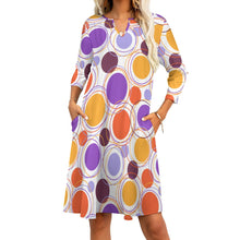 Load image into Gallery viewer, Ti Amo I love you - Exclusive Brand - 7-Point Long Sleeved Dress
