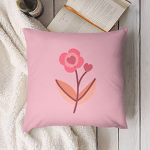 Load image into Gallery viewer, Ti Amo I love you - Exclusive Brand - 9 Colors - 7 Sizes - Flower Plush Pillow Case
