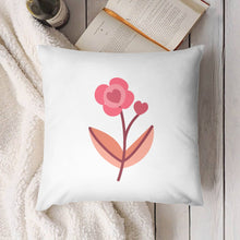 Load image into Gallery viewer, Ti Amo I love you - Exclusive Brand - 9 Colors - 7 Sizes - Flower Plush Pillow Case
