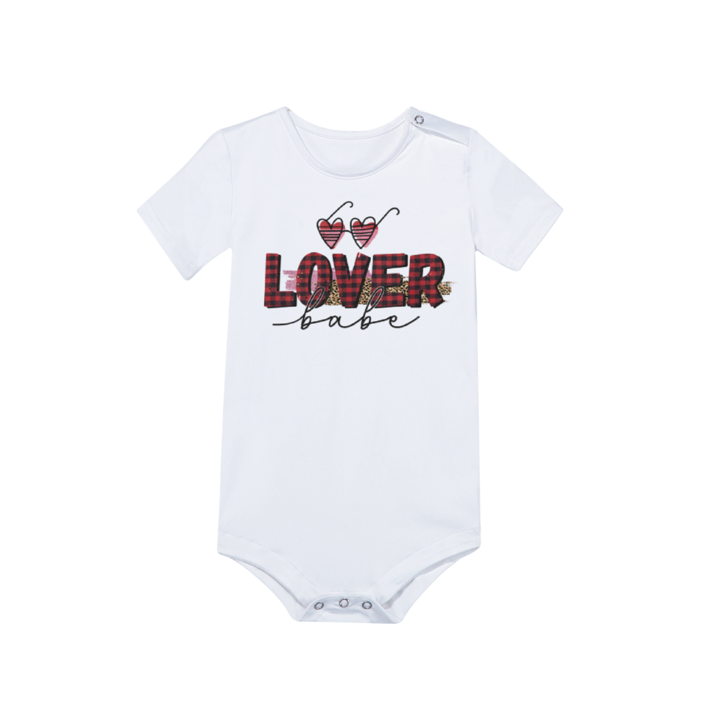 Ti Amo I love you - Exclusive Brand  - Lover Babe - Baby's Short Sleeve Romper Jumpsuit Onesie - Sizes 3mths- 2T