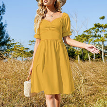 Load image into Gallery viewer, Ti Amo I love - Exclusive Brand - Colors Womens Fall Solid Colors - Sweetheart Dress
