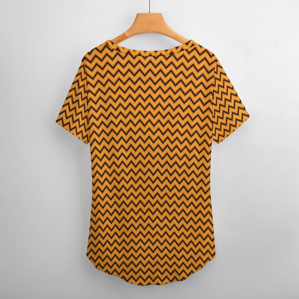 Ti Amo I love you - Exclusive Brand - Womens Plus Size V-Neck Short Sleeve Ladies T-Shirts - Sizes XL-4XL