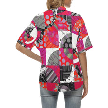 Load image into Gallery viewer, Ti Amo I love you - Exclusive Brand  - Women&#39;s Hawaiian Shirts - Sizes S-2XL
