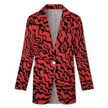 Load image into Gallery viewer, Ti Amo I love you - Exclusive Brand - Womens Suit Blazer Jacket - 2XS-2XL
