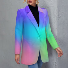 Load image into Gallery viewer, Ti Amo I love you - Exclusive Brand - Womens Suit Blazer Jacket - 2XS-2XL
