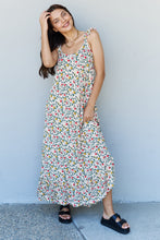 Load image into Gallery viewer, Womens / Teen Girls - Doublju In The Garden Ruffle Floral Maxi Dress in Natural Rose
