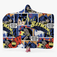 Load image into Gallery viewer, Ti Amo I love you - Exclusive Brand  - Batman - 2 Sizes -  Dual-Stitched Hoodie Blanket
