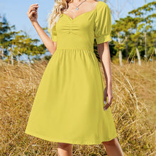 Load image into Gallery viewer, Ti Amo I love - Exclusive Brand - Colors Womens Fall Solid Colors - Sweetheart Dress
