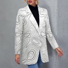 Load image into Gallery viewer, Ti Amo I love you - Exclusive Brand - Womens Suit Blazer Jacket - 2XS-2XL
