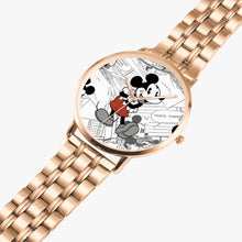 Load image into Gallery viewer, Ti Amo I love you  - Exclusive Brand  - Mickey Comic - Unisex Designer Instafamous Steel Strap Quartz Watch
