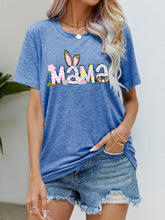 Load image into Gallery viewer, Easter MAMA Graphic Round Neck T-Shirt
