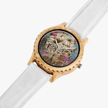 Load image into Gallery viewer, Ti Amo I love you - Exclusive Brand  - Italian Olive Lumber Wooden Watch - Leather Strap
