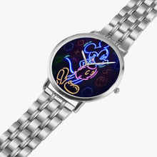 Load image into Gallery viewer, Ti Amo I love you  - Exclusive Brand  - Standing Mickey Mouse -  Unisex Designer Instafamous Steel Strap Quartz Watch
