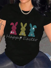 Load image into Gallery viewer, HAPPY EASTER Round Neck T-Shirt
