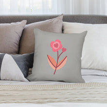 Load image into Gallery viewer, Ti Amo I love you - Exclusive Brand - 9 Colors - 7 Sizes - Flower Plush Pillow Case
