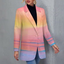 Load image into Gallery viewer, Ti Amo I love you - Exclusive Brand - Womens Suit Blazer Jacket
