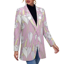 Load image into Gallery viewer, Ti Amo I love you - Exclusive Brand - Womens Suit Blazer Jacket - 2XS-2XL
