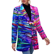 Load image into Gallery viewer, Ti Amo I love you - Exclusive Brand - Womens Suit Blazer Jacket
