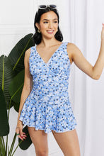 Load image into Gallery viewer, Womens - Marina West Swim Full Size Clear Waters Swim Dress in Blue
