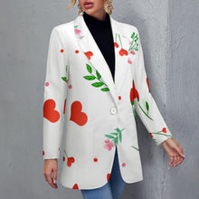 Load image into Gallery viewer, Ti Amo I love you - Exclusive Brand - Womens Suit Blazer Jacket
