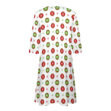 Load image into Gallery viewer, Ti Amo I love you - Exclusive Brand - 8 Styles Christmas -  7-point Sleeve Dresses - Sizes S-5XL
