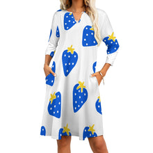 Load image into Gallery viewer, Ti Amo I love you - Exclusive Brand - 7-Point Long Sleeved Dress
