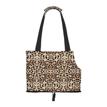 Load image into Gallery viewer, Ti Amo I love you - Exclusive Brand - Leopard Breathable Pet Tote Bag - Portable Foldable Pet Bag
