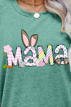 Load image into Gallery viewer, Easter MAMA Graphic Round Neck T-Shirt
