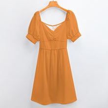 Load image into Gallery viewer, Ti Amo I love - Exclusive Brand - Colors Womens Fall Solid Colors - Sweetheart Dress
