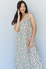 Load image into Gallery viewer, Womens / Teen Girls - Doublju In The Garden Ruffle Floral Maxi Dress in Natural Rose
