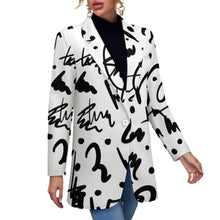 Load image into Gallery viewer, Ti Amo I love you - Exclusive Brand - Womens Suit Blazer Jacket
