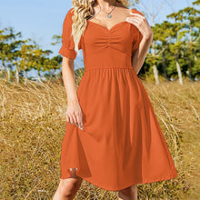 Load image into Gallery viewer, Ti Amo I love - Exclusive Brand - Colors Womens Fall Solid Colors - Sweetheart Dress
