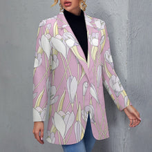 Load image into Gallery viewer, Ti Amo I love you - Exclusive Brand - Womens Suit Blazer Jacket - 2XS-2XL
