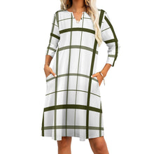 Load image into Gallery viewer, Ti Amo I love you - Exclusive Brand - 7-Point Long Sleeved Dress
