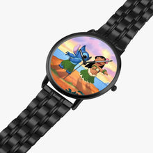 Load image into Gallery viewer, Ti Amo I love you  - Exclusive Brand  - Lilo &amp; Stitch - Womens Designer Instafamous Steel Strap Quartz Watch
