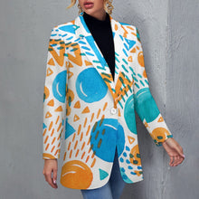 Load image into Gallery viewer, Ti Amo I love you - Exclusive Brand - Womens Suit Blazer Jacket
