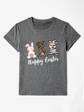 Load image into Gallery viewer, HAPPY EASTER Round Neck Short Sleeve T-Shirt
