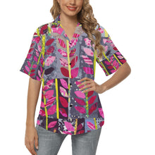 Load image into Gallery viewer, Ti Amo I love you - Exclusive Brand  - Women&#39;s Hawaiian Shirts - Sizes S-2XL
