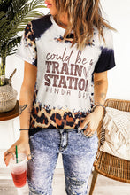 Load image into Gallery viewer, COULD BE A TRAIN STATION KINDA DAY Round Neck T-Shirt
