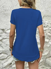 Load image into Gallery viewer, V-Neck Short Sleeve Blouse
