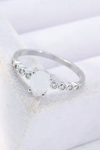 Load image into Gallery viewer, Teardrop Natural Moonstone Ring - Sizes 6-9
