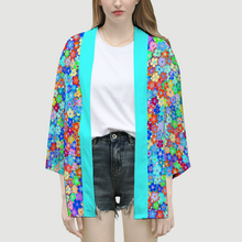 Load image into Gallery viewer, Ti Amo I love you - Exclusive Brand  - Beach Kimono-  Fashion Cardigan Cover-up Kimono
