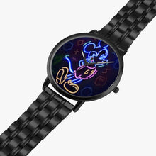 Load image into Gallery viewer, Ti Amo I love you  - Exclusive Brand  - Standing Mickey Mouse -  Unisex Designer Instafamous Steel Strap Quartz Watch
