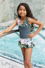 Load image into Gallery viewer, Toddler / Kids - Girls - Marina West Swim Clear Waters Swim Dress in Aloha Forest - Sizes 2-3T-Kids 10/11
