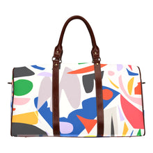 Load image into Gallery viewer, Ti Amo I love you - Exclusive Brand - 10 Styles - Travel Bag - Brown Handles
