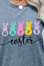 Load image into Gallery viewer, HAPPY EASTER Graphic Round Neck T-Shirt
