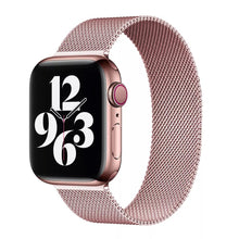 Load image into Gallery viewer, Suitable for Apple Watch 7th Gen. Milan Strap Stainless Steel Magnetic Strap
